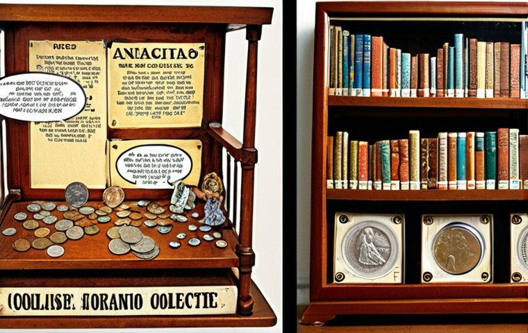 **Prompt 1: "The Collector vs. The Investor's Mindset"**
A split image, depicting two contrasting approaches to collectibles. On the left, a warm, inviting scene of a passionate collector's shelf, filled with diverse items like vintage toys, comic books, and old coins, displayed with personal sentiment and nostalgia, perhaps a hand gently touching a cherished piece. On the right, a cool, analytical scene: an investor meticulously examining a rare, graded collectible with a magnifying glass, surrounded by digital charts, market data, and graphs on multiple screens, symbolizing strategic financial evaluation and a focus on market trends. The overall aesthetic should convey both the emotional connection and the analytical precision, with a subtle nod to Brazilian/Portuguese cultural style in the items or setting.